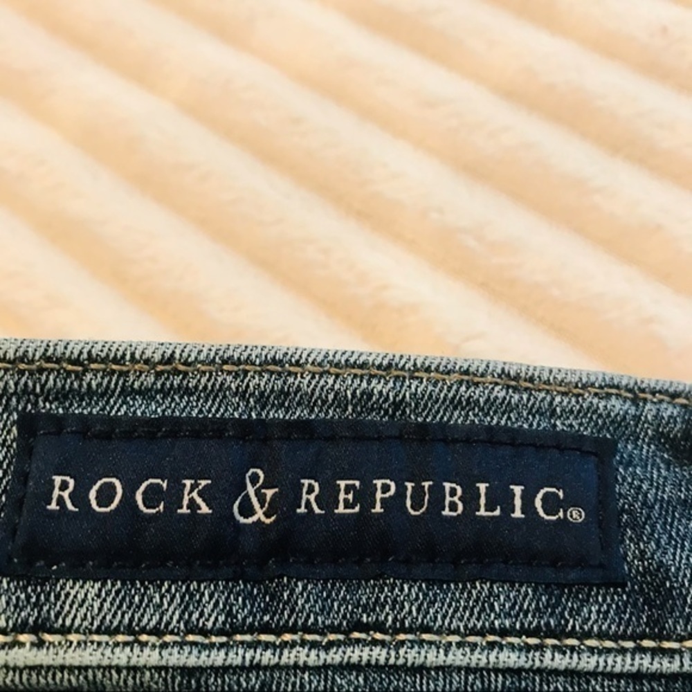 Rock & Republic Berlin Skinny Jeans Size 4 27 - Picture 7 of 8